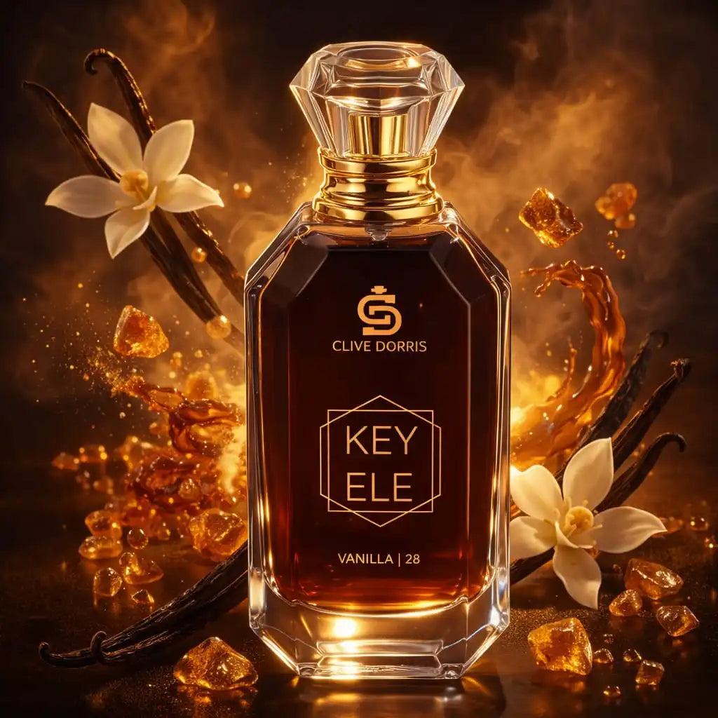 KEY ELE Vanilla 28 – Eau de Parfum Gourmande & Sensuelle 100ML by Clive Dorris