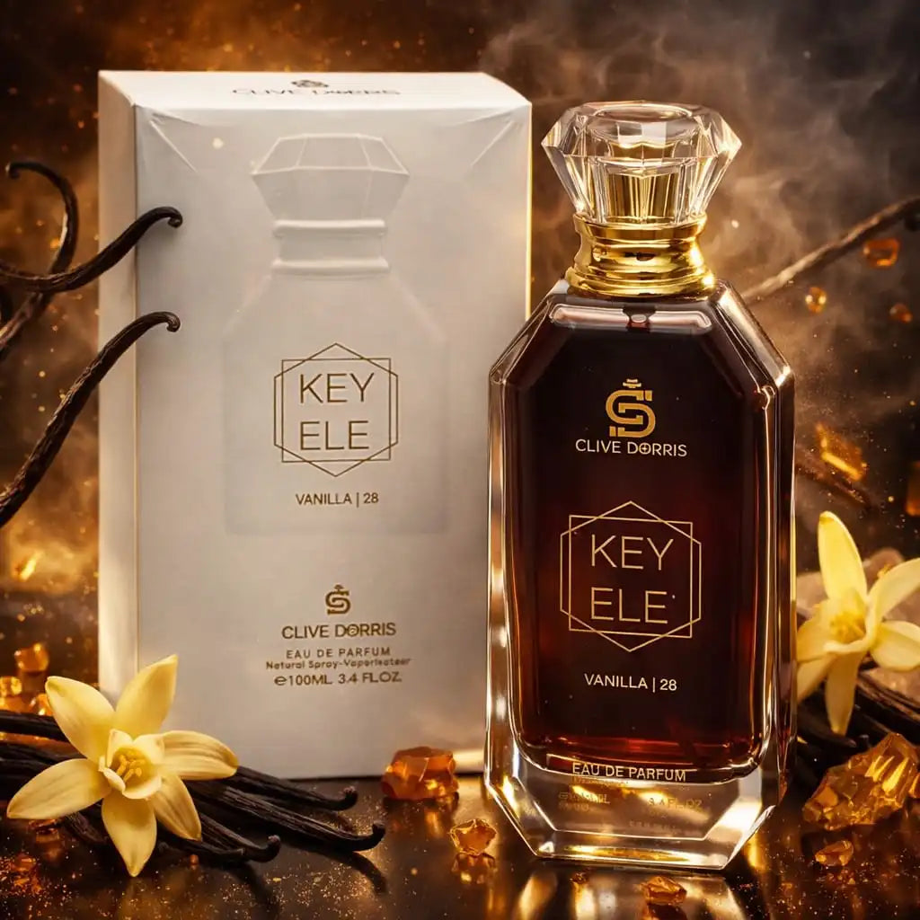 KEY ELE Vanilla 28 – Eau de Parfum Gourmande & Sensuelle 100ML by Clive Dorris